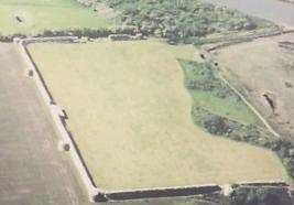 Burgh Castle - Aerial View